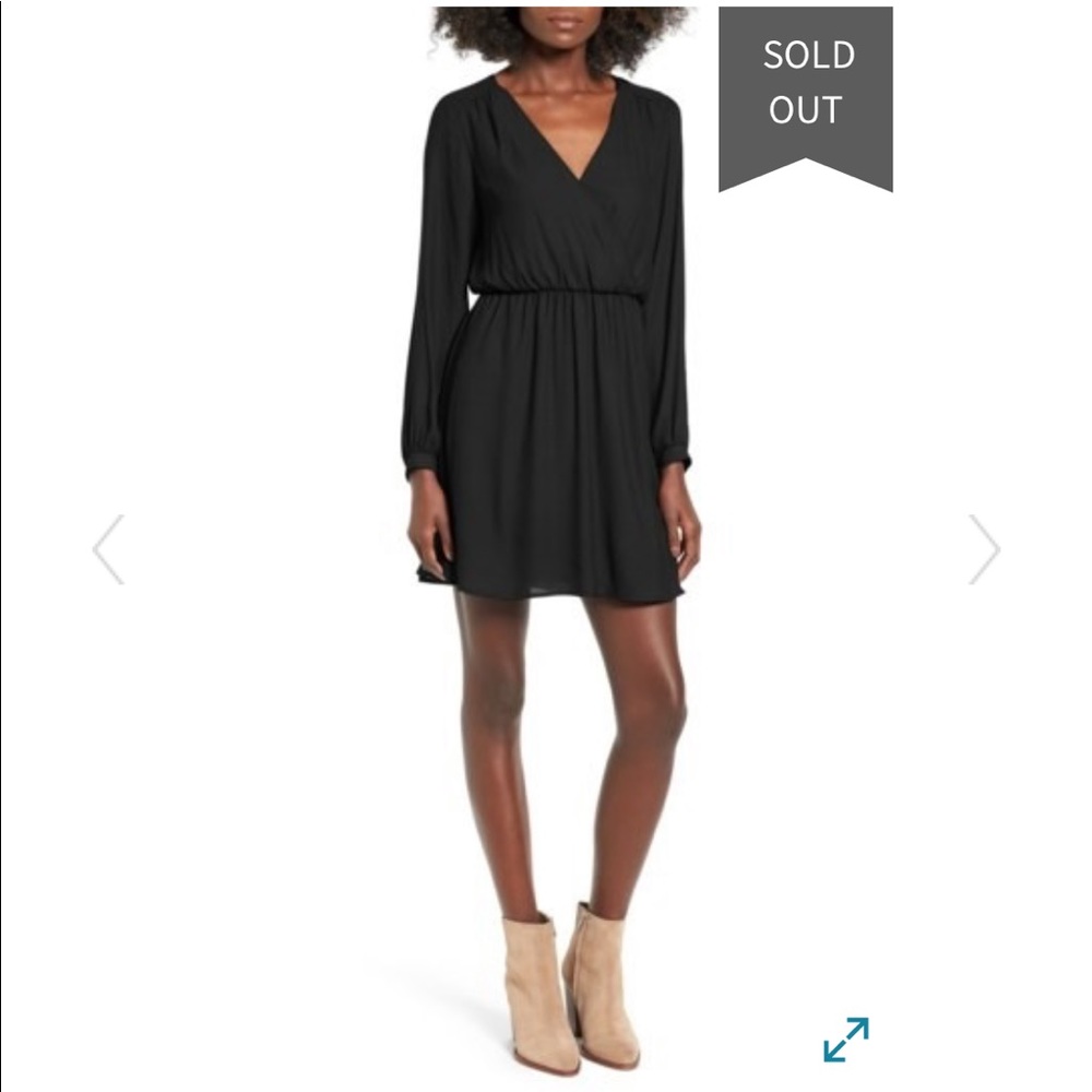 Lush Emma Surplice Dress